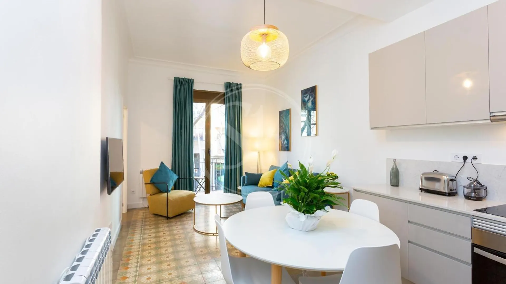 아파트 Apartamento Cerca De Sagrada Familia 바르셀로나 스페인
